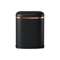 38L Motion Sensor Automatic Rubbish Bin Steel Body with Soft Close - Black