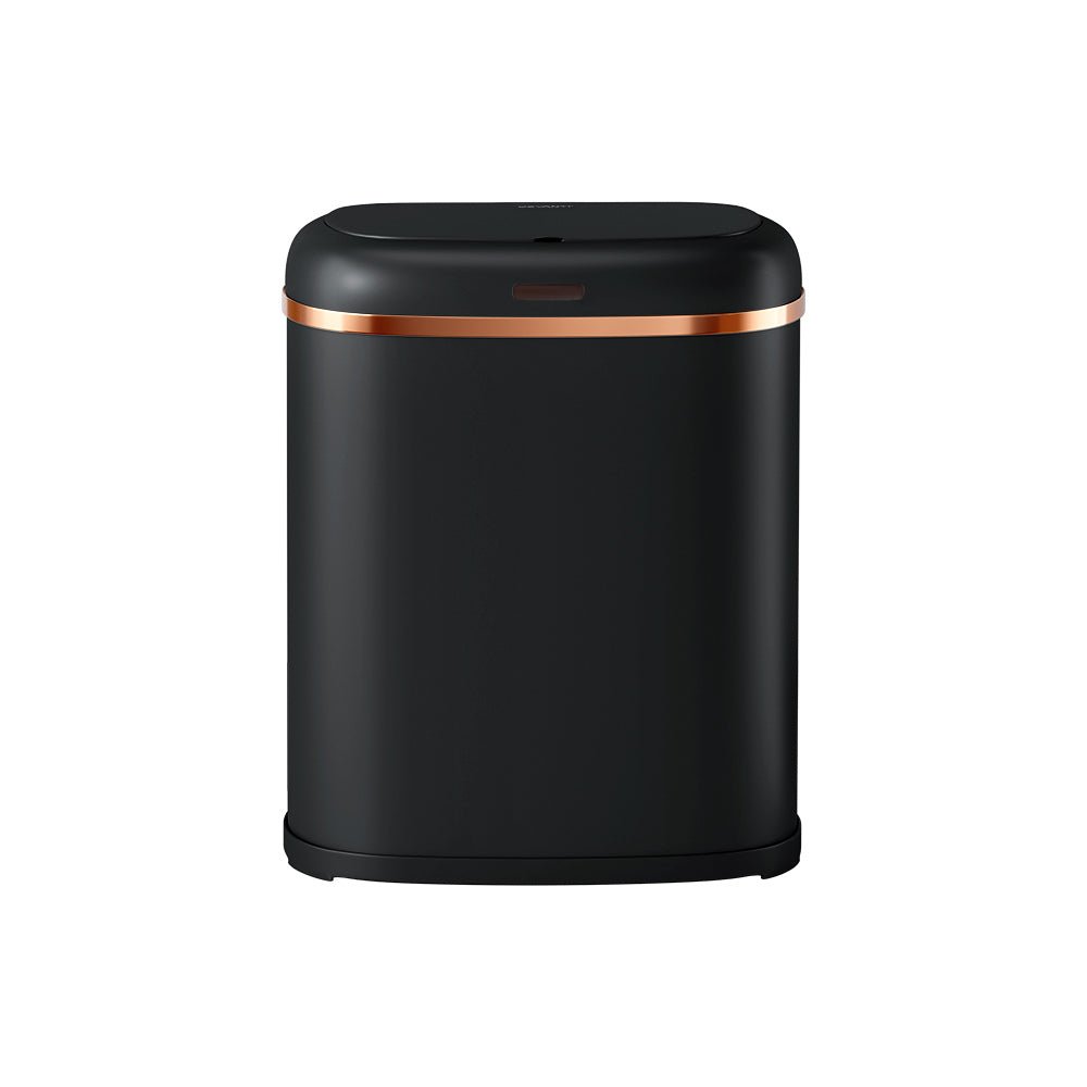 38L Motion Sensor Bin Rubbish Automatic Black - Home & Garden > Kitchen Bins > Automatic Bins - Rivercity House & Home Co. (ABN 18 642 972 209) - Affordable Modern Furniture Australia