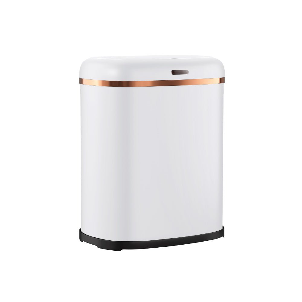 38L Motion Sensor Bin Rubbish Automatic White - Home & Garden > Kitchen Bins > Automatic Bins - Rivercity House & Home Co. (ABN 18 642 972 209) - Affordable Modern Furniture Australia