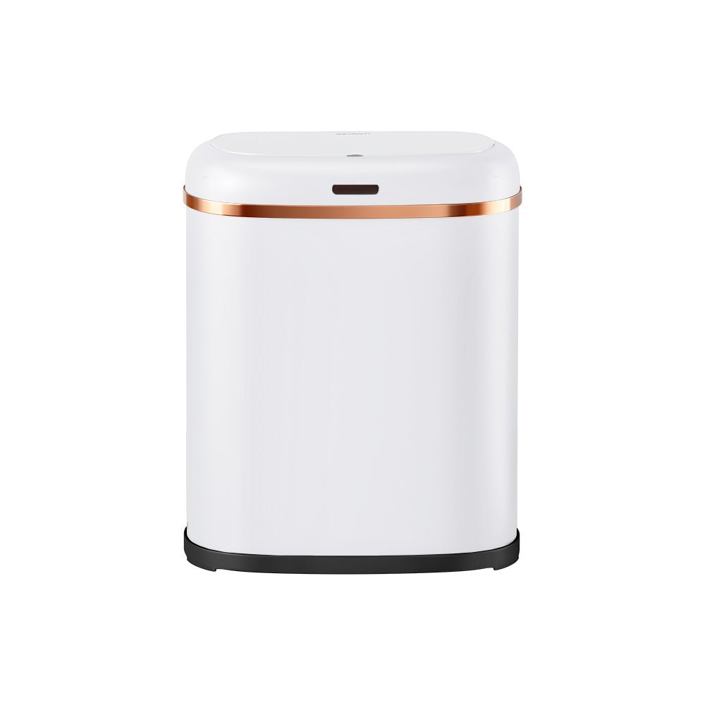 38L Motion Sensor Bin Rubbish Automatic White - Home & Garden > Kitchen Bins > Automatic Bins - Rivercity House & Home Co. (ABN 18 642 972 209) - Affordable Modern Furniture Australia