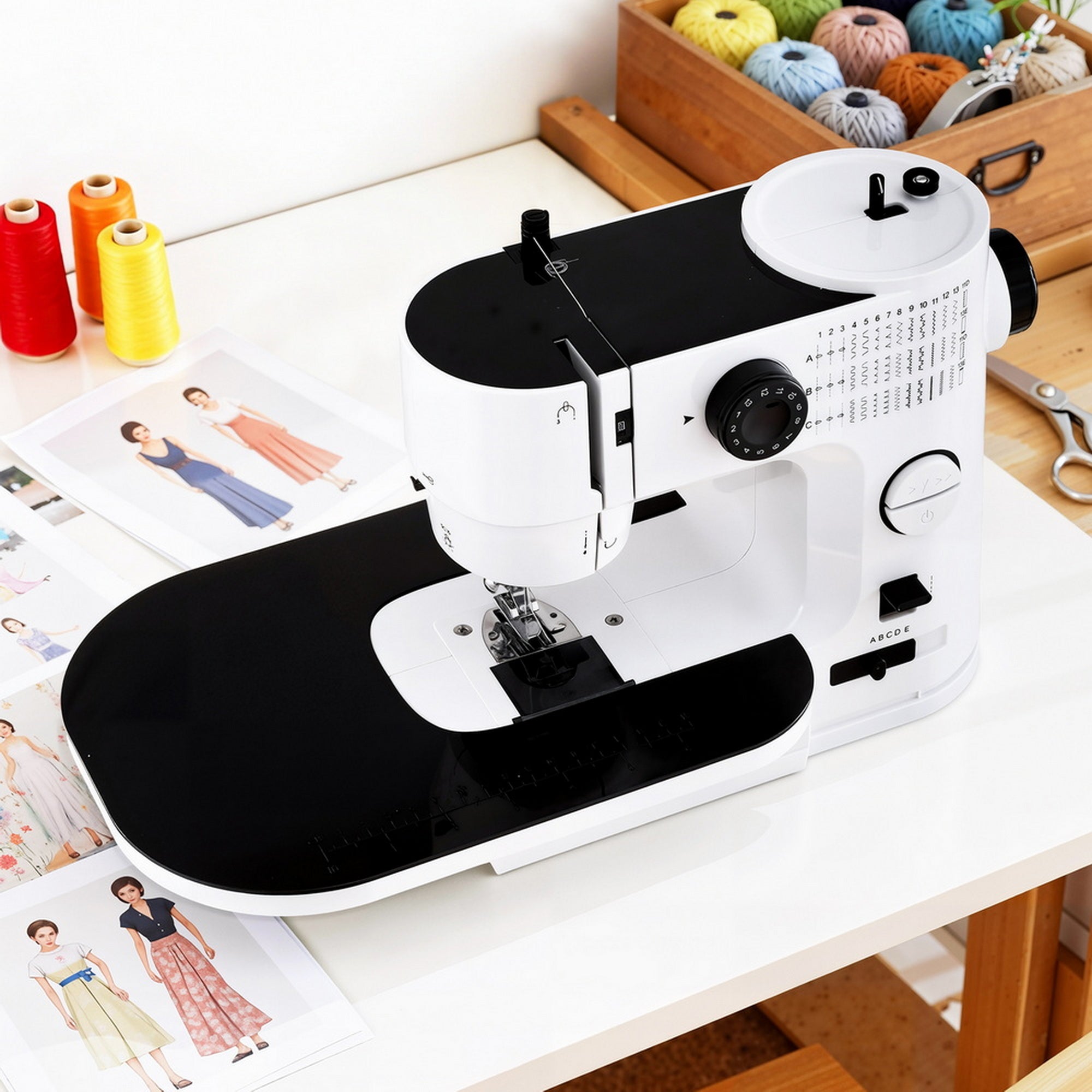 39 Stitches Mini Sewing Machine Portable Sewing Machine Kit - Home & Garden > Hobbies > Arts & Crafts - Rivercity House & Home Co. (ABN 18 642 972 209) - Affordable Modern Furniture Australia