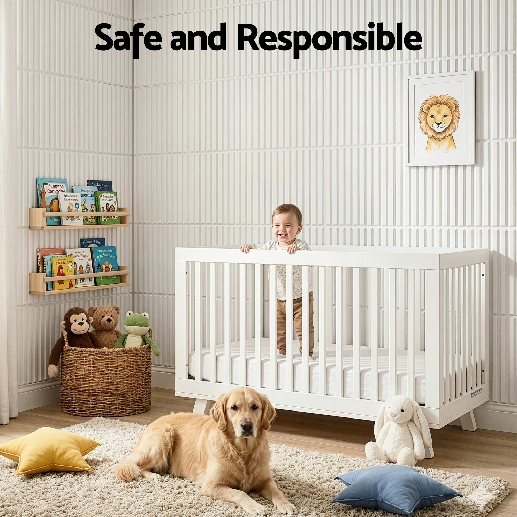 3D Vertical PVC Wall Panels 50x50cm Set of 15 - White - Home & Garden > Decor > Wallpaper - Rivercity House & Home Co. (ABN 18 642 972 209) - Affordable Modern Furniture Australia