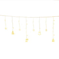 3M Christmas Icicle Lights String Lights 138 LED Warm White