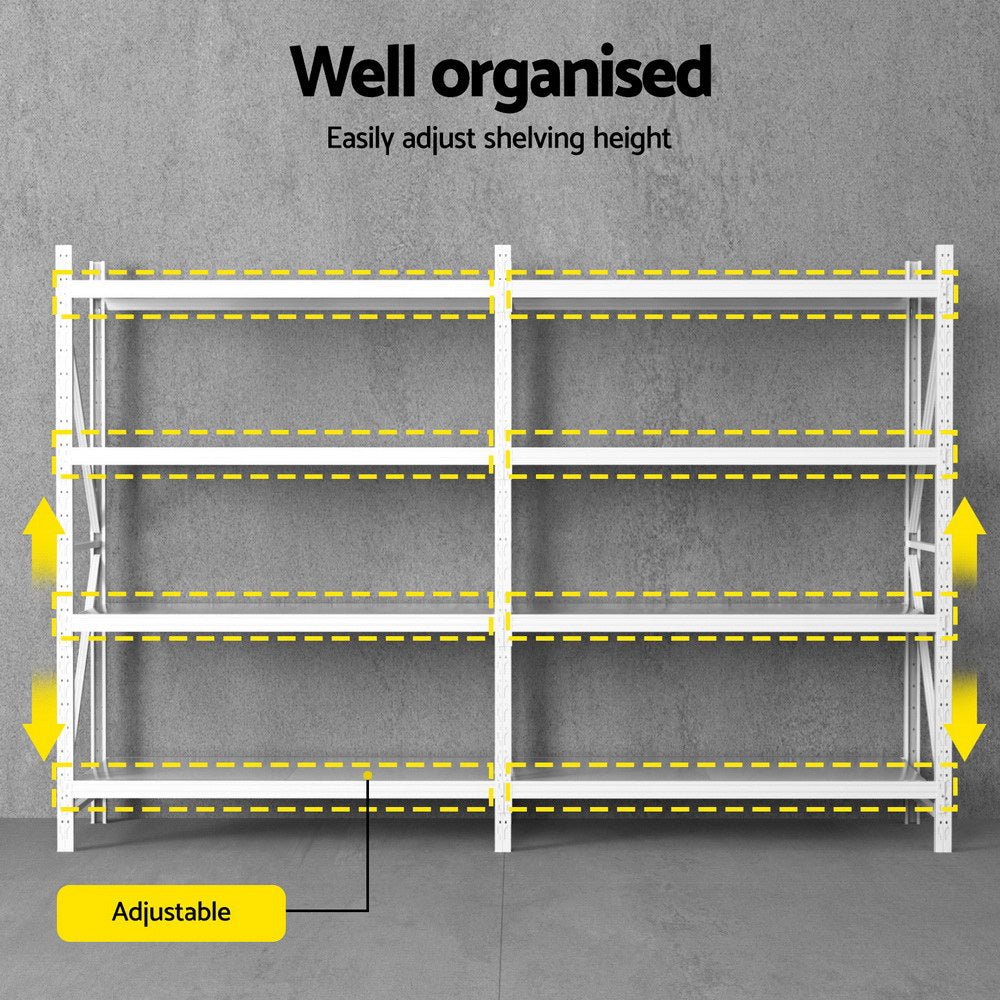3Mx2M Garage Shelving Warehouse Rack - Tools > Tools Storage > Wall Storage Racks - Rivercity House & Home Co. (ABN 18 642 972 209) - Affordable Modern Furniture Australia