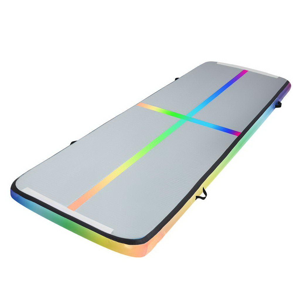3x1m Inflatable Air Track Tumbling Mat for Gymnastics and Yoga - Multi-colour - Sports & Fitness > Exercise, Gym & Fitness > Gymnastics - Rivercity House & Home Co. (ABN 18 642 972 209) - Affordable Modern Furniture Australia
