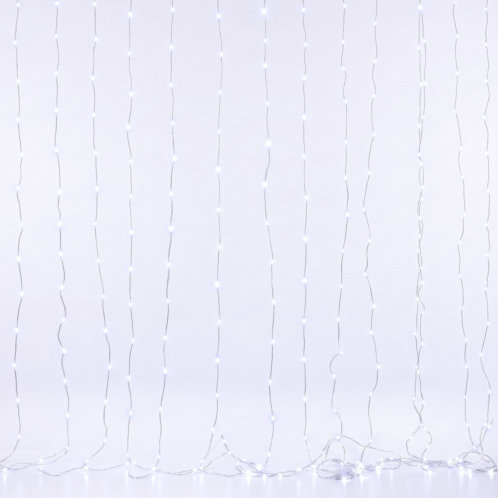 3X3M Christmas Lights Curtain String Light 300 LED Cool White - Occasions > Christmas > Outdoor Decorations & Lights - Rivercity House & Home Co. (ABN 18 642 972 209) - Affordable Modern Furniture Australia
