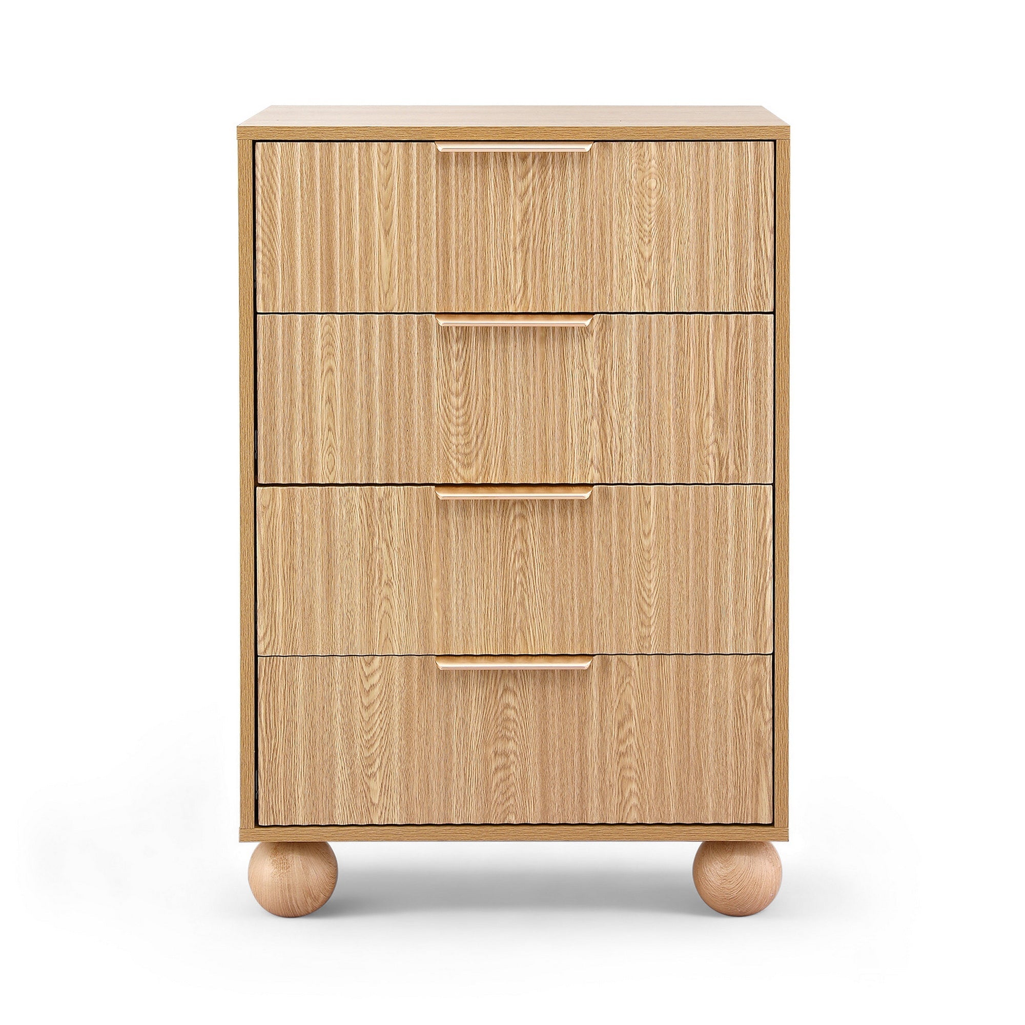 4 Chest of Drawers Dresser Tallboy Pine - Furniture > Bedroom > Dressers - Rivercity House & Home Co. (ABN 18 642 972 209) - Affordable Modern Furniture Australia