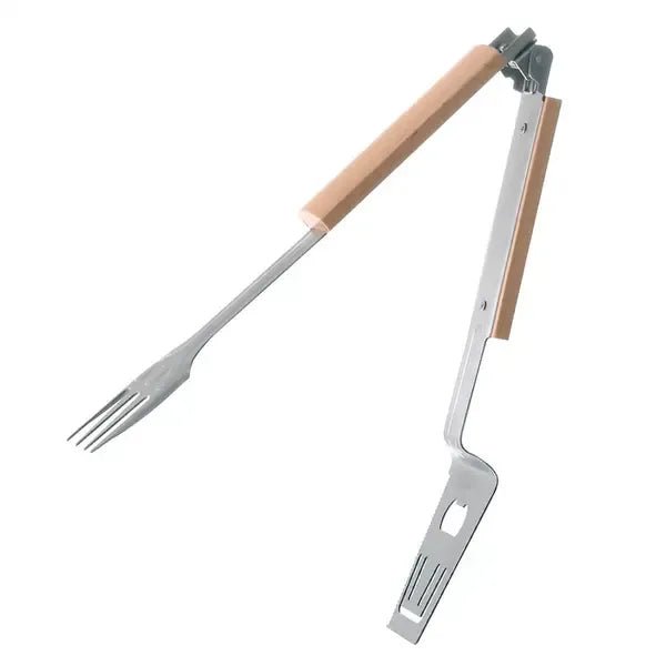 4-in-1 Folding Grill Multitool with Spatula, Fork, Tongs & Bottle Opener for Camping and Outdoor Grilling - Home & Garden > BBQ > BBQ Tools - Rivercity House & Home Co. (ABN 18 642 972 209) - Affordable Modern Furniture Australia