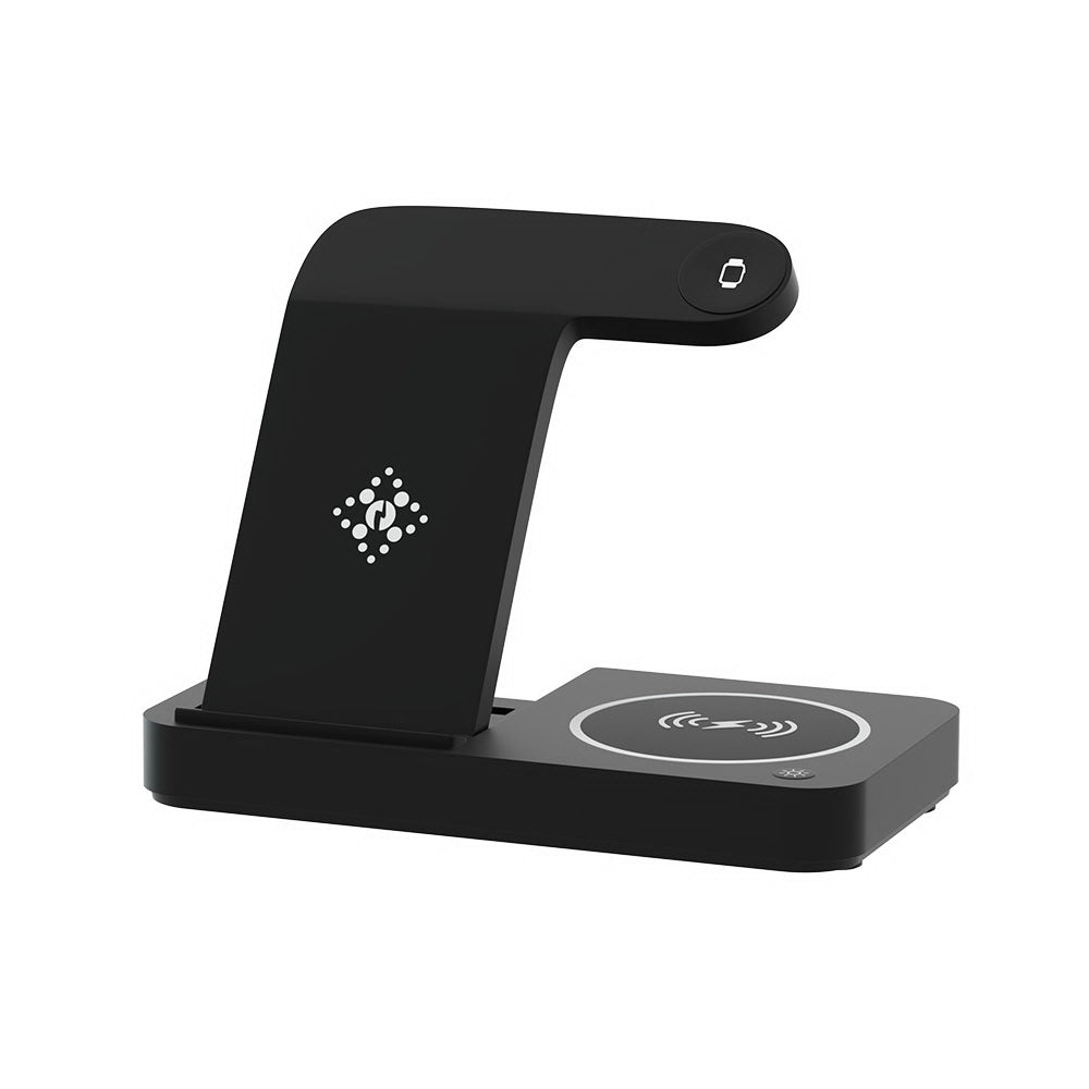 4 - in - 1 Wireless Charger Station Fast Charging for Phone Black - Electronics > Mobile Accessories > Phone Chargers - Rivercity House & Home Co. (ABN 18 642 972 209) - Affordable Modern Furniture Australia