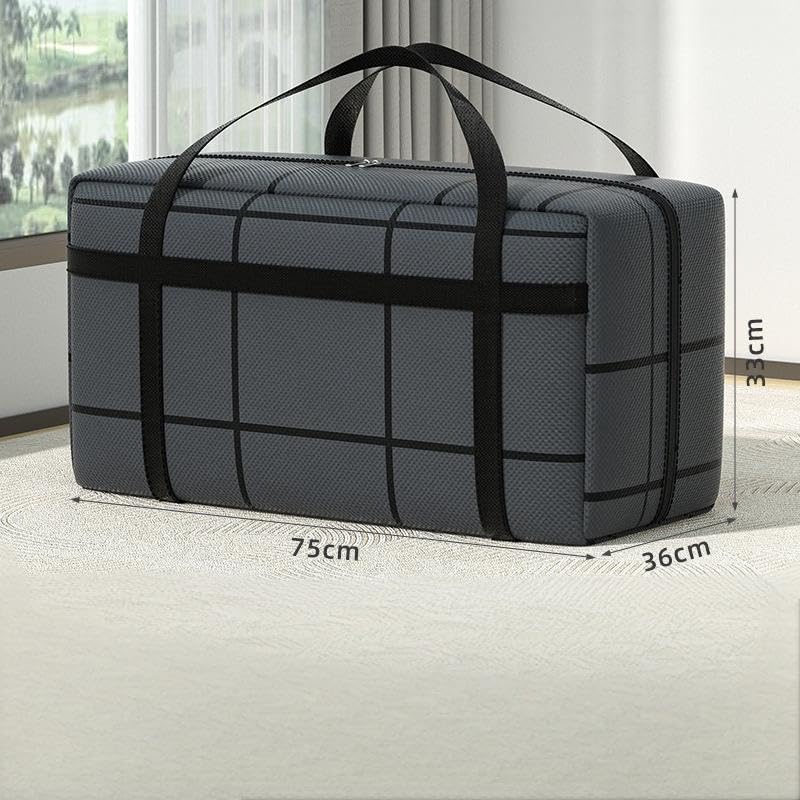 4 - Pack 180L Extra Large Moving Storage Bags with Handles & Heavy Duty Zipper for Clothes, Travel, Camping - Multi - Color - Home & Garden > Storage > Clothing & Wardrobe Storage - Rivercity House & Home Co. (ABN 18 642 972 209) - Affordable Modern Furniture Australia
