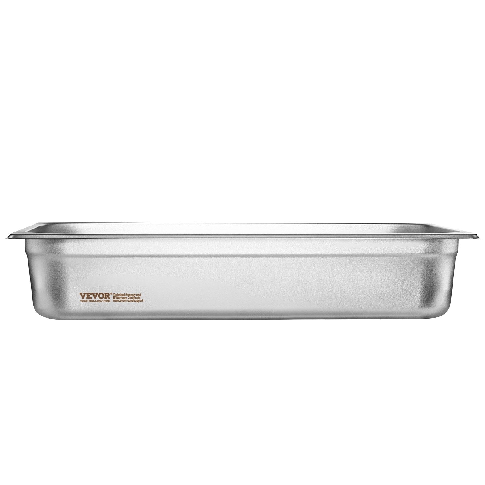 4 Pack Hotel Pans, Full Size Anti - Jam Steam Pan with Lid, 0.8mm Thick Stainless Steel Steam Table Pan, 4 - Inch Deep Commercial Table Pan, Catering Storage Food Pan, for Industrial & Scientific - Home & Garden > Kitchenware > Food Storage - Rivercity House & Home Co. (ABN 18 642 972 209) - Affordable Modern Furniture Australia