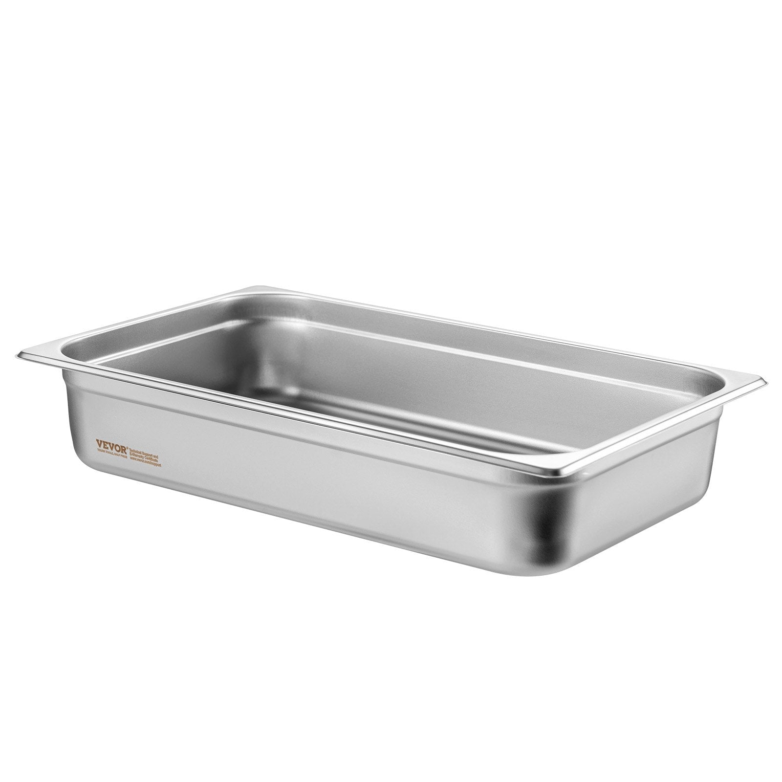 4 Pack Hotel Pans, Full Size Anti - Jam Steam Pan with Lid, 0.8mm Thick Stainless Steel Steam Table Pan, 4 - Inch Deep Commercial Table Pan, Catering Storage Food Pan, for Industrial & Scientific - Home & Garden > Kitchenware > Food Storage - Rivercity House & Home Co. (ABN 18 642 972 209) - Affordable Modern Furniture Australia
