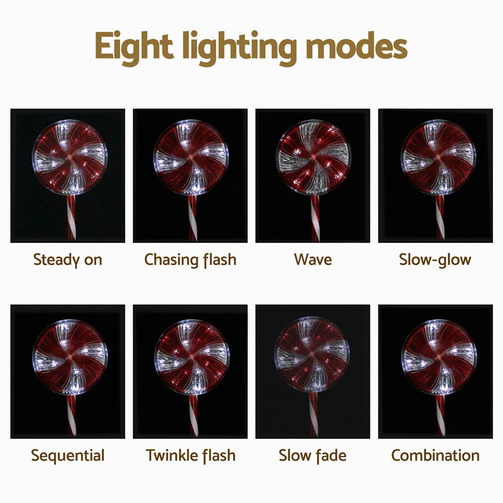 4 PCS Christmas Lights Path Ground Light Garden Decoration 112 LED - Occasions > Christmas > Outdoor Decorations & Lights - Rivercity House & Home Co. (ABN 18 642 972 209) - Affordable Modern Furniture Australia