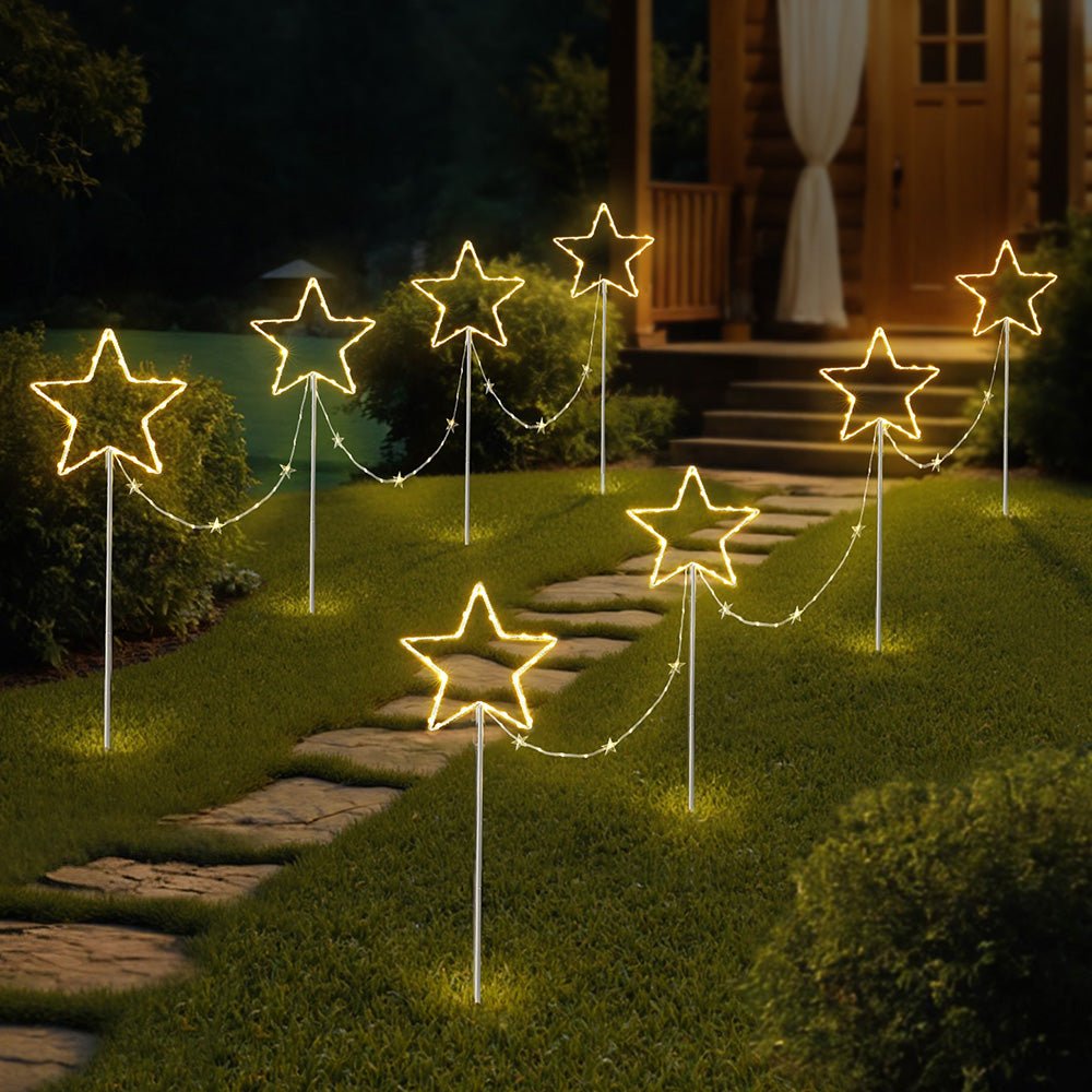 4 PCS Christmas Lights Path Ground Light Garden Decorations 144 LED - Occasions > Christmas > Outdoor Decorations & Lights - Rivercity House & Home Co. (ABN 18 642 972 209) - Affordable Modern Furniture Australia