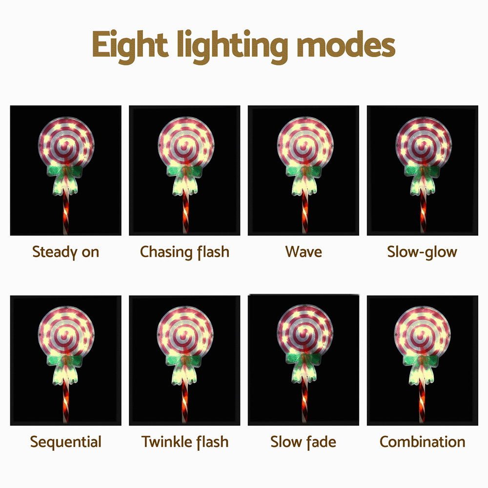 4 PCS Christmas Lights Path Ground Light Garden Decorations 68 LED - Occasions > Christmas > Outdoor Decorations & Lights - Rivercity House & Home Co. (ABN 18 642 972 209) - Affordable Modern Furniture Australia