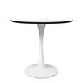 4 Person Dining Table Kitchen - White