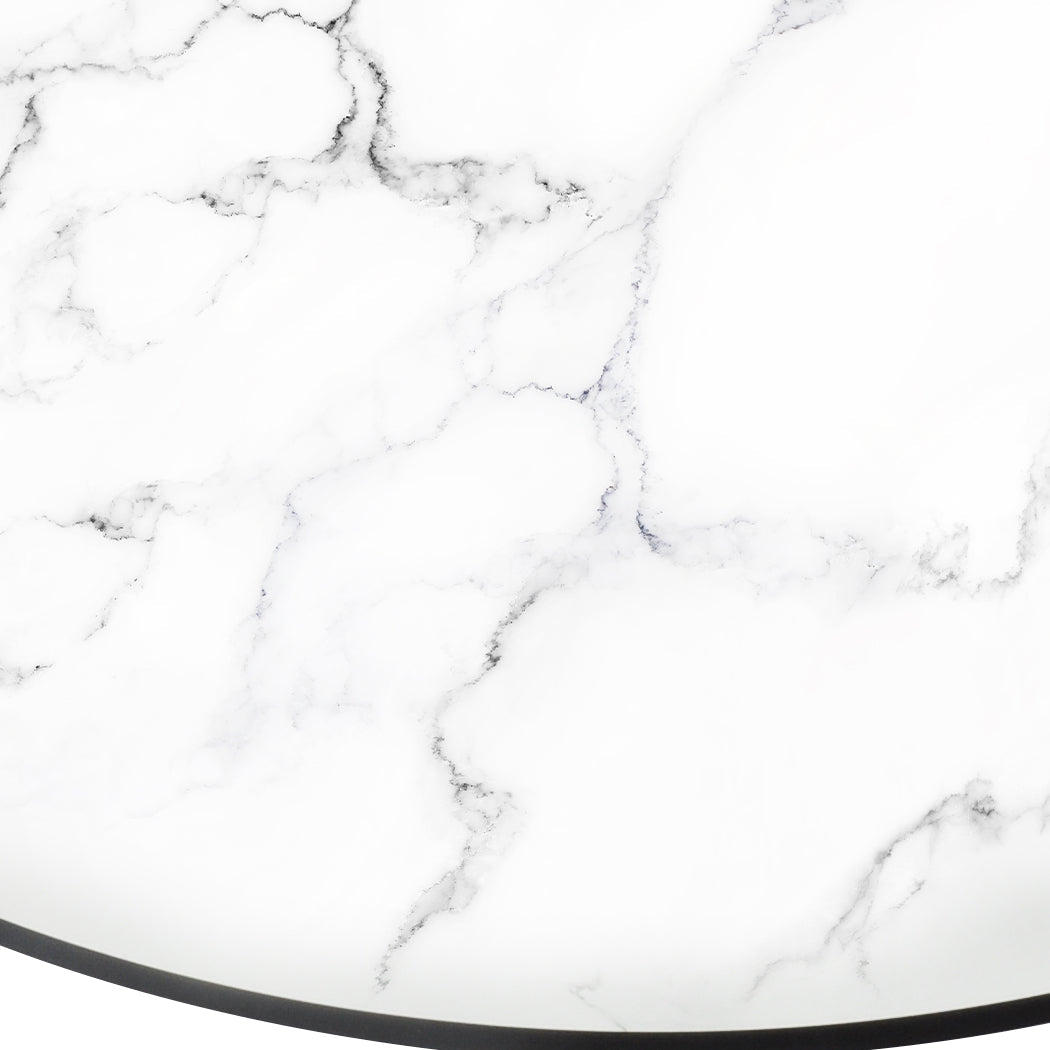 4 Person Dining Table Kitchen - White - Rivercity House & Home Co. (ABN 18 642 972 209) - Affordable Modern Furniture Australia