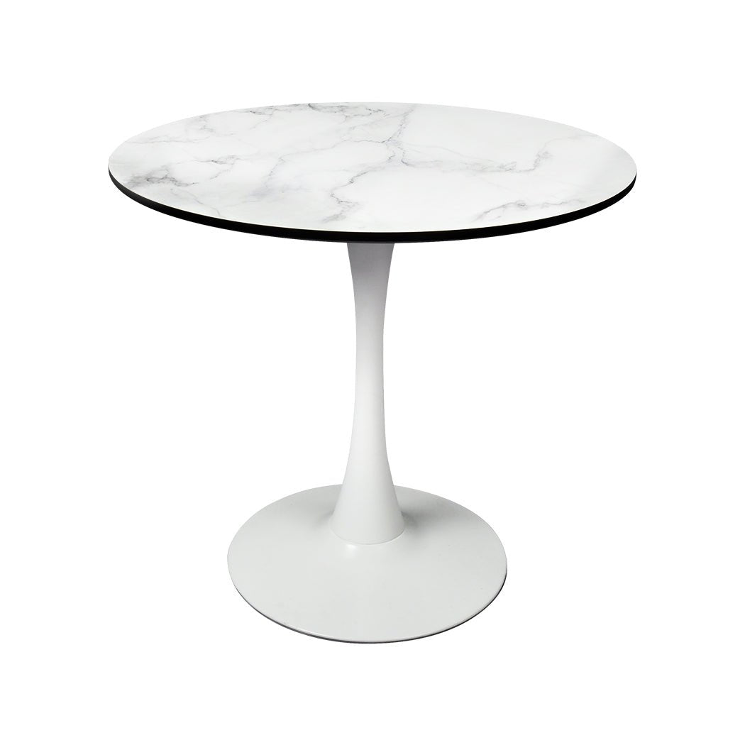 4 Person Dining Table Kitchen - White - Rivercity House & Home Co. (ABN 18 642 972 209) - Affordable Modern Furniture Australia