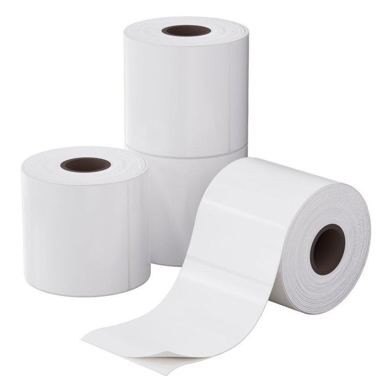 4 Rolls Direct Thermal Labels Paper Printer Paper BarcodeÂ Shipping Stickers - Electronics > Printer Accessories & Supplies - Rivercity House & Home Co. (ABN 18 642 972 209) - Affordable Modern Furniture Australia