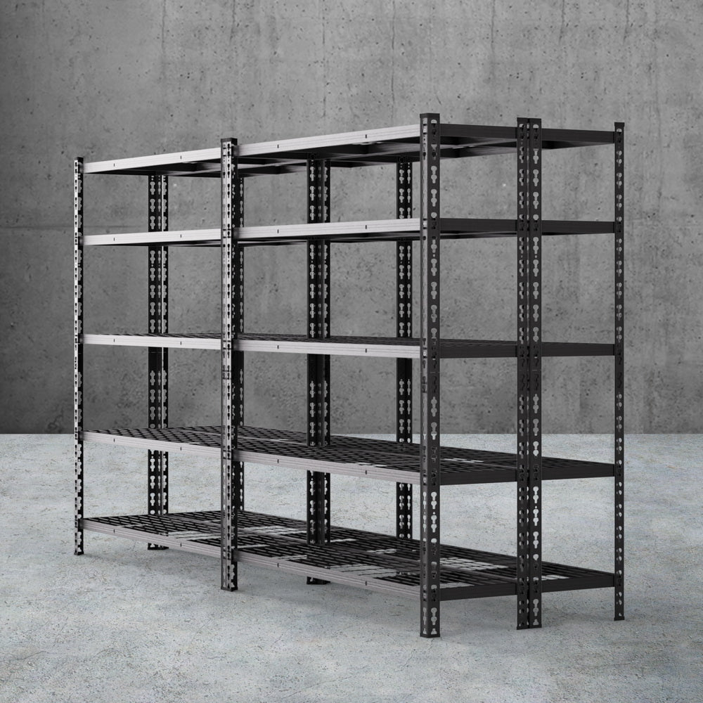 4 x 1.8M Garage Shelving Warehouse Rack - Tools > Tools Storage > Wall Storage Racks - Rivercity House & Home Co. (ABN 18 642 972 209) - Affordable Modern Furniture Australia