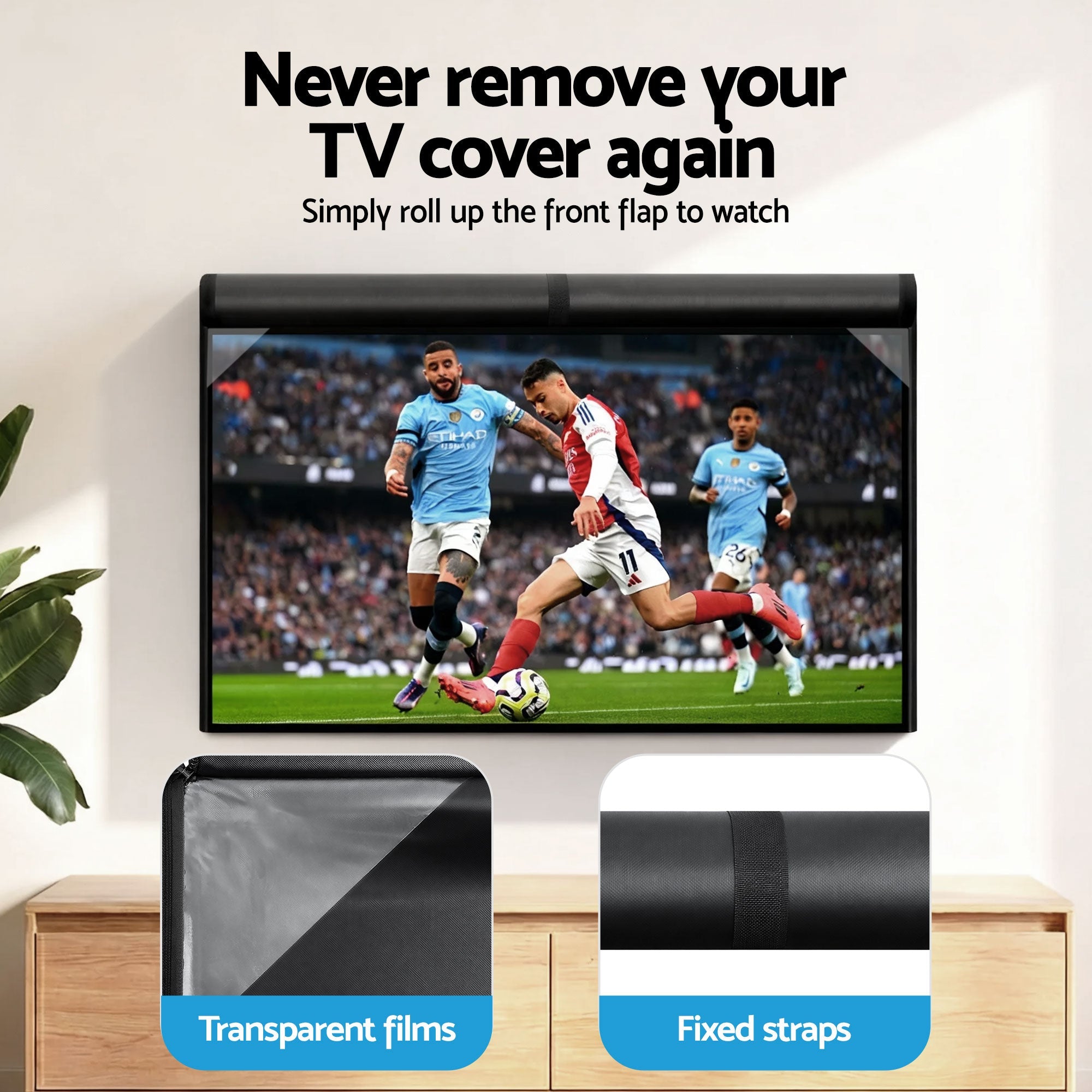 40 - 43 Inch TV Cover Waterproof Outdoor Patio Flat Television Protector - Appliances > TV > TVs & Accessories - Rivercity House & Home Co. (ABN 18 642 972 209) - Affordable Modern Furniture Australia