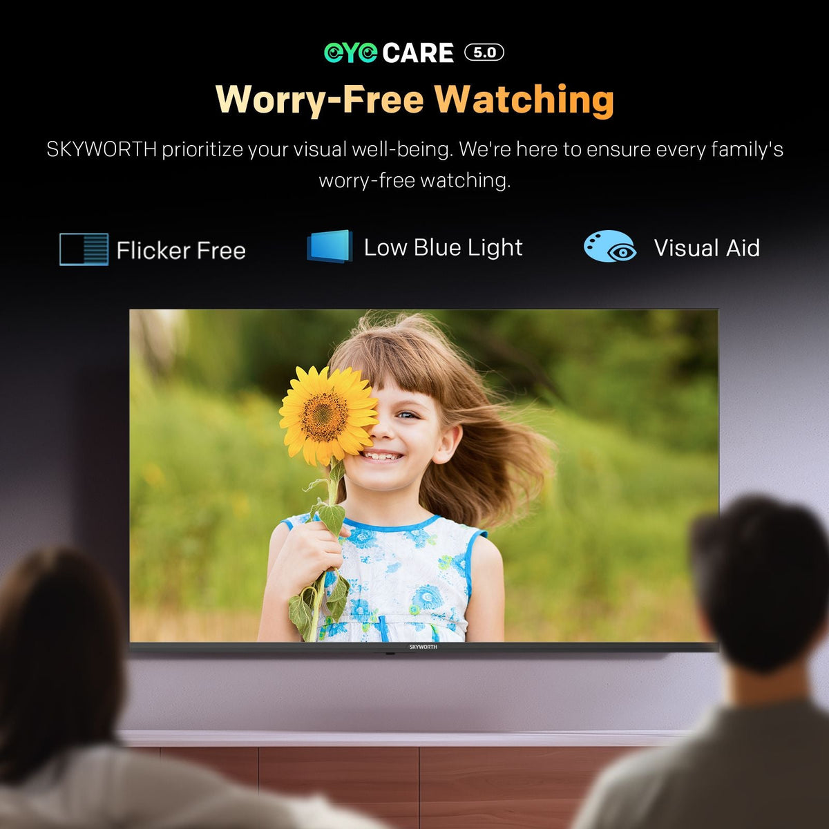 40" E5500H EyeCare Smart Google TV 1080P FHD HDR10 HLG Dolby Audio Voice Control - Appliances > TV > TVs & Accessories - Rivercity House & Home Co. (ABN 18 642 972 209) - Affordable Modern Furniture Australia