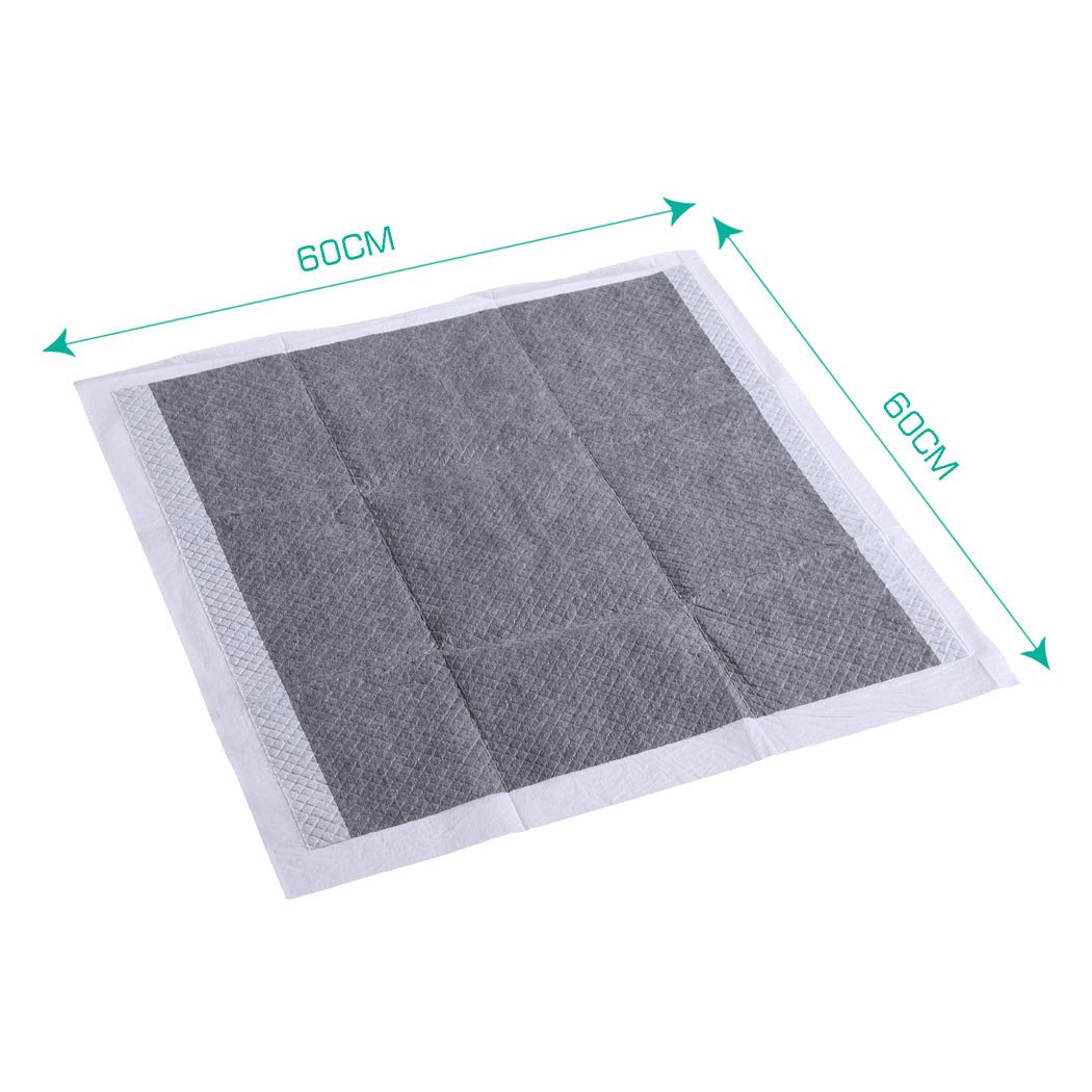 400 Pcs 60x60cm Charcoal Puppy Pet Training Pads - Charcoal - Rivercity House & Home Co. (ABN 18 642 972 209) - Affordable Modern Furniture Australia