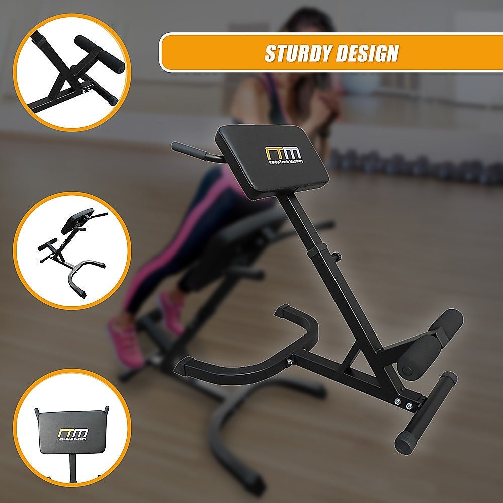 45 - Degree Hyperextension Bench - Rivercity House & Home Co. (ABN 18 642 972 209) - Affordable Modern Furniture Australia