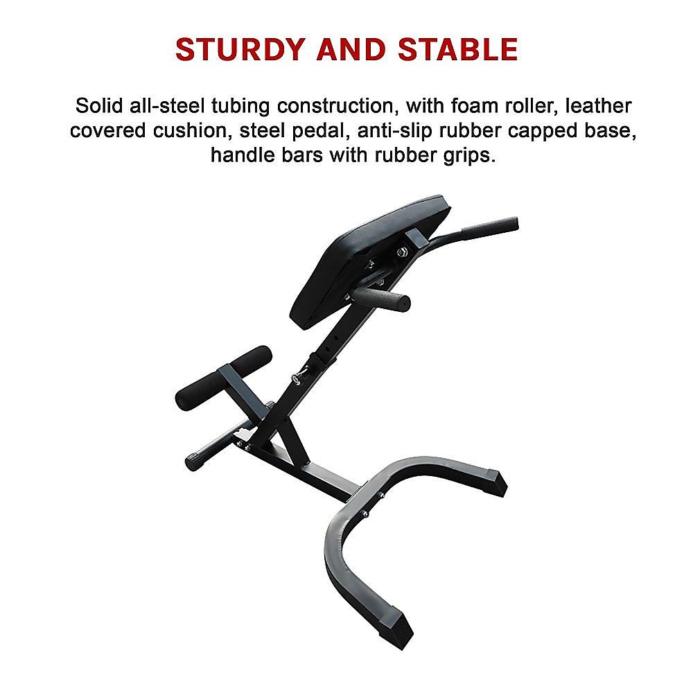 45 - Degree Hyperextension Bench - Rivercity House & Home Co. (ABN 18 642 972 209) - Affordable Modern Furniture Australia