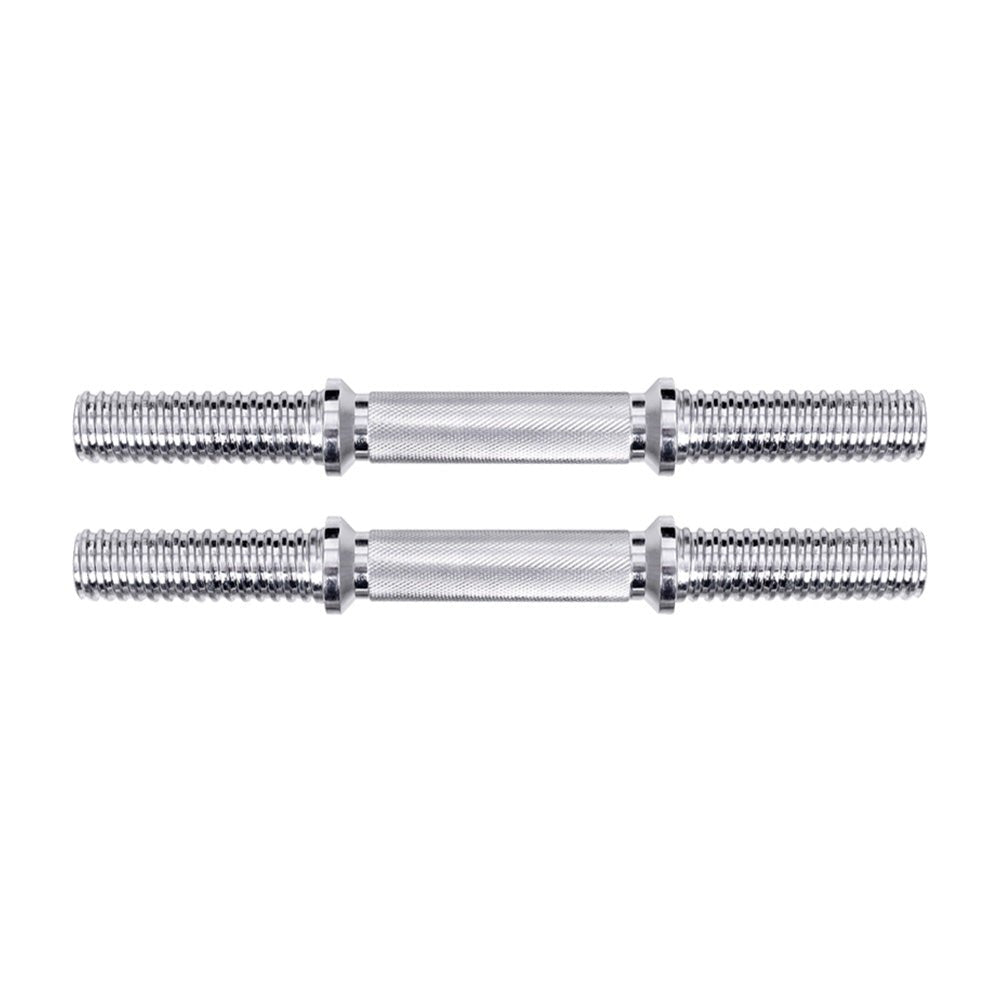 45cm Dumbbell Bar with 150kg Capacity and Spring Collars - Silver - Sports & Fitness > Exercise, Gym & Fitness > Exercise Benches - Rivercity House & Home Co. (ABN 18 642 972 209) - Affordable Modern Furniture Australia