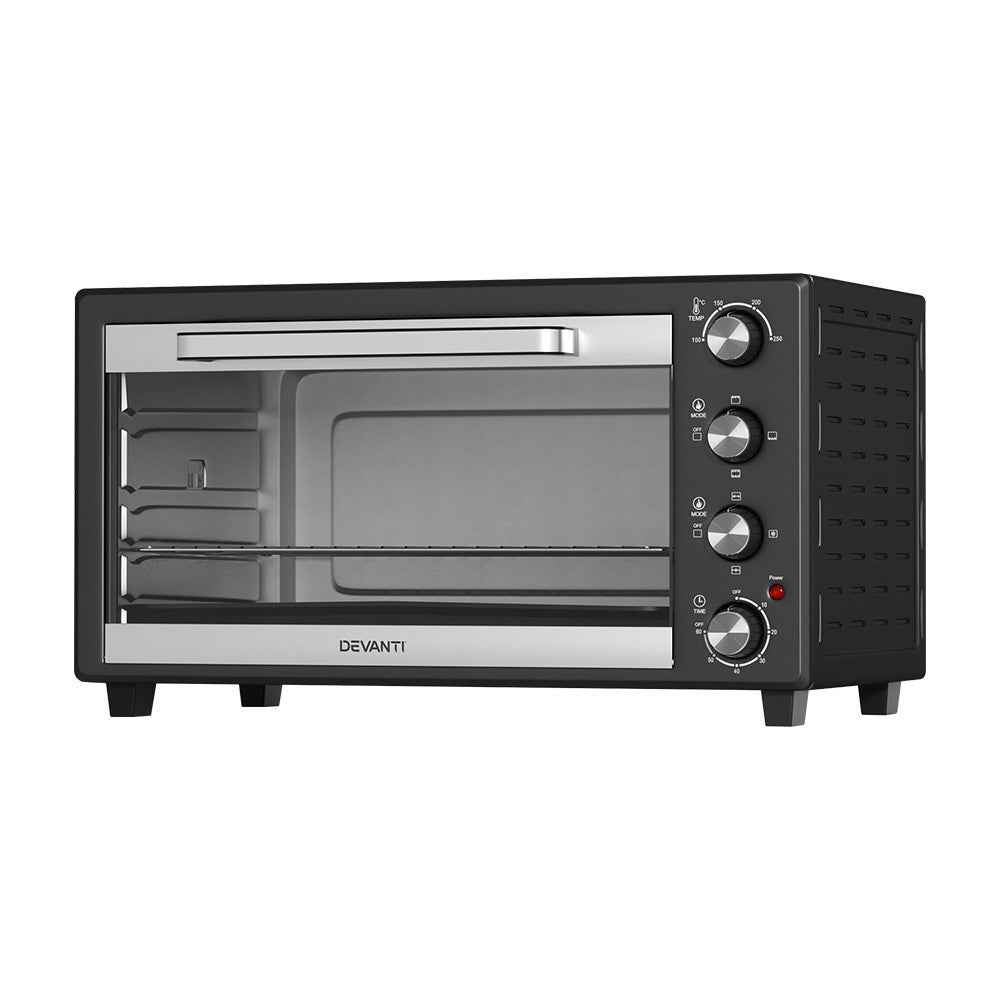 45L Convection Oven Electric Fryer Ovens 1800W - Appliances > Kitchen Appliances > Air Fryers - Rivercity House & Home Co. (ABN 18 642 972 209) - Affordable Modern Furniture Australia
