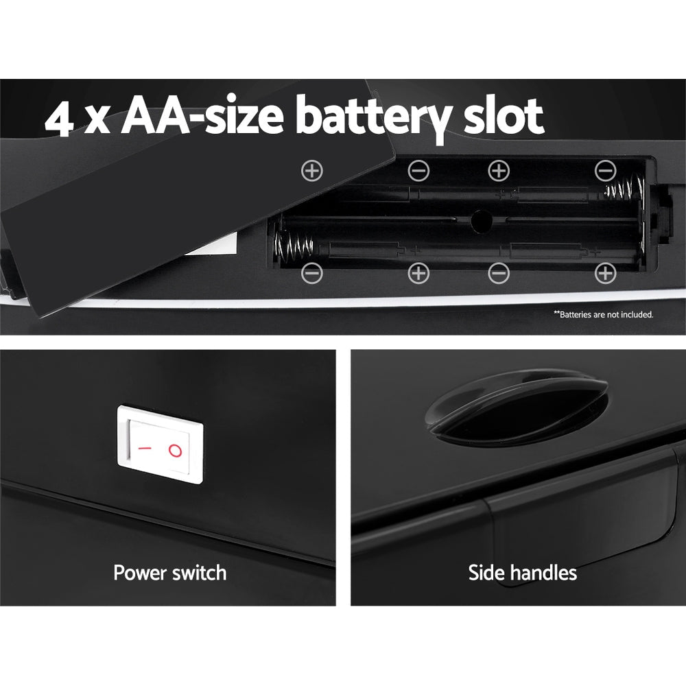 45L Motion Sensor Bin Rubbish Automatic Black - Home & Garden > Kitchen Bins > Automatic Bins - Rivercity House & Home Co. (ABN 18 642 972 209) - Affordable Modern Furniture Australia