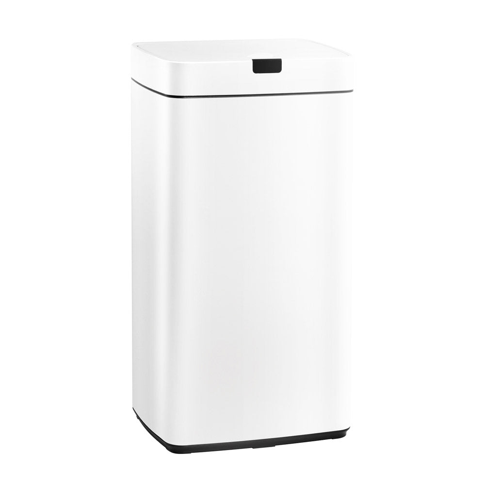 45L Motion Sensor Bin Rubbish Automatic White - Home & Garden > Kitchen Bins > Automatic Bins - Rivercity House & Home Co. (ABN 18 642 972 209) - Affordable Modern Furniture Australia
