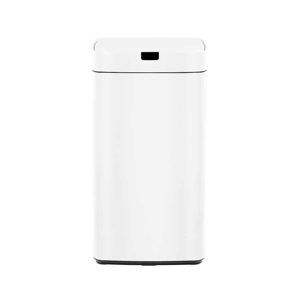 45L Motion Sensor Bin Rubbish Automatic White - Home & Garden > Kitchen Bins > Automatic Bins - Rivercity House & Home Co. (ABN 18 642 972 209) - Affordable Modern Furniture Australia
