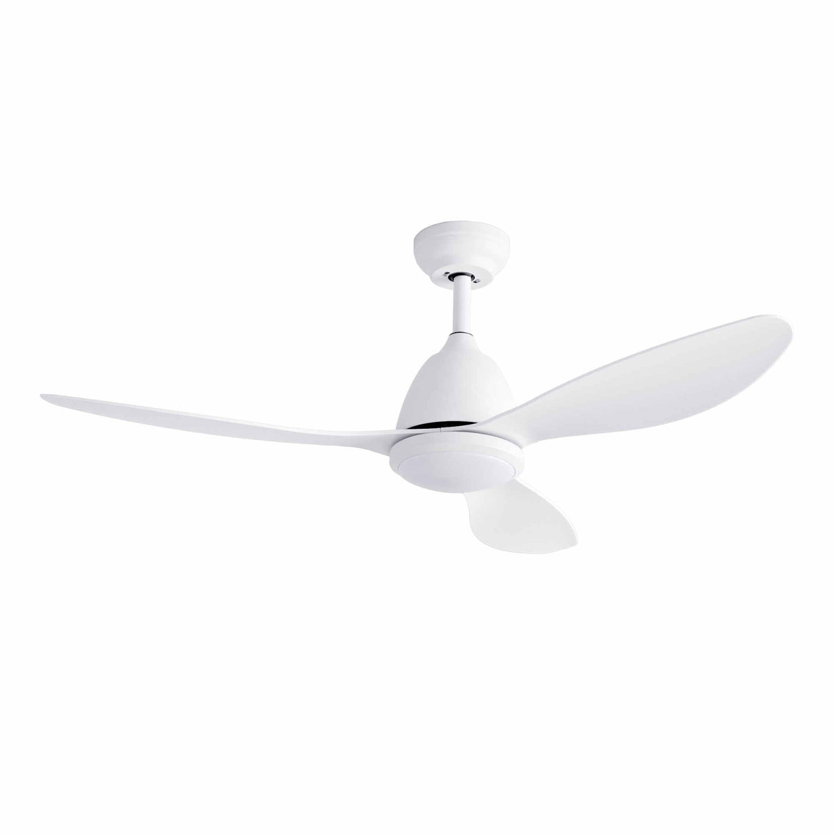 48" Ceiling Fan with LED Light, Remote & DC Motor - White - Appliances > Fans > Ceiling Fans - Rivercity House & Home Co. (ABN 18 642 972 209) - Affordable Modern Furniture Australia