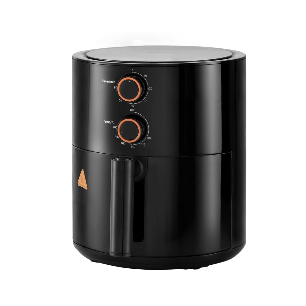 4L Air Fryer Knob Control 1500W - Appliances > Kitchen Appliances > Air Fryers - Rivercity House & Home Co. (ABN 18 642 972 209) - Affordable Modern Furniture Australia