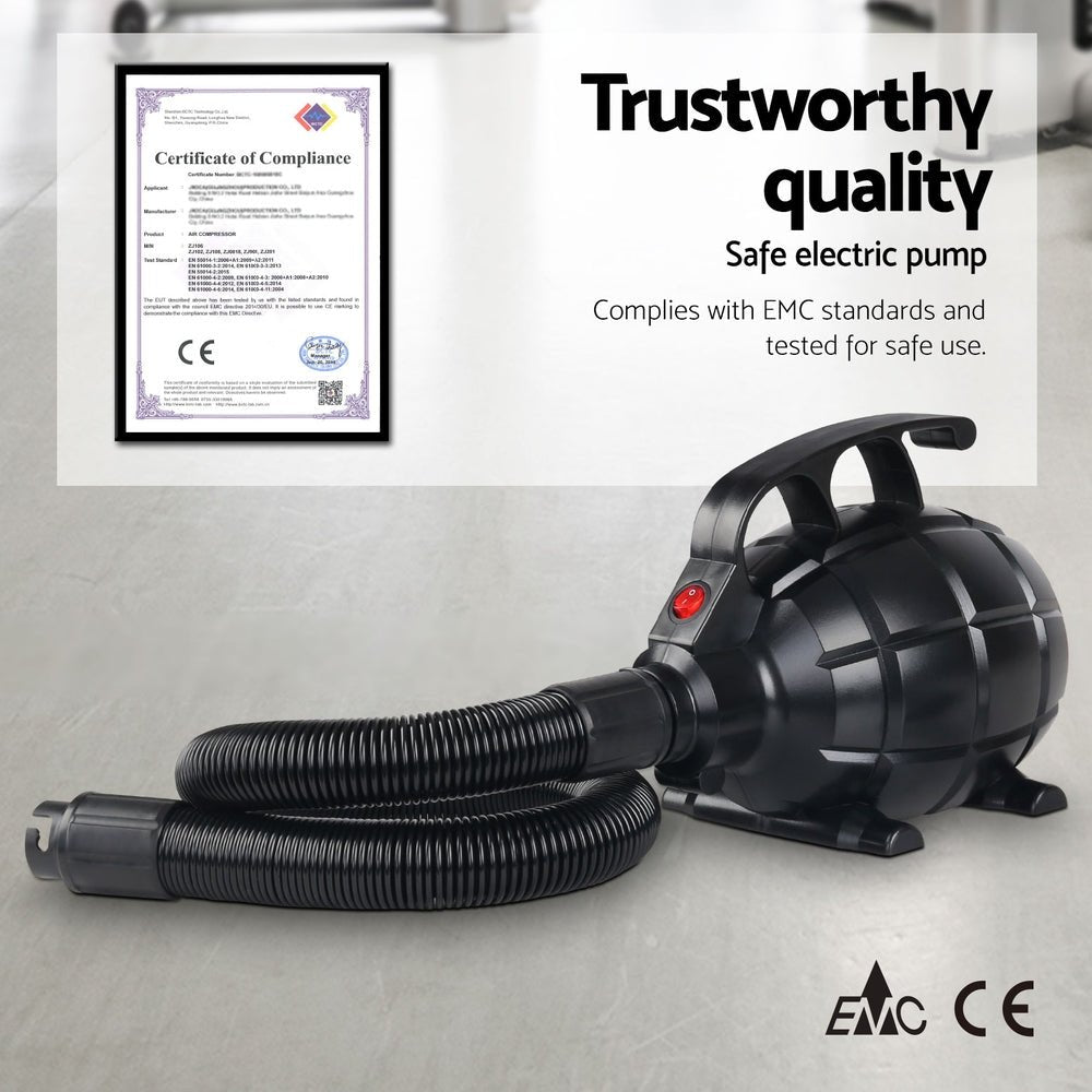 4M Air Track Gymnastics Tumbling Exercise Yoga Mat W/ Pump Inflatable Purple - Sports & Fitness > Exercise, Gym & Fitness > Gymnastics - Rivercity House & Home Co. (ABN 18 642 972 209) - Affordable Modern Furniture Australia