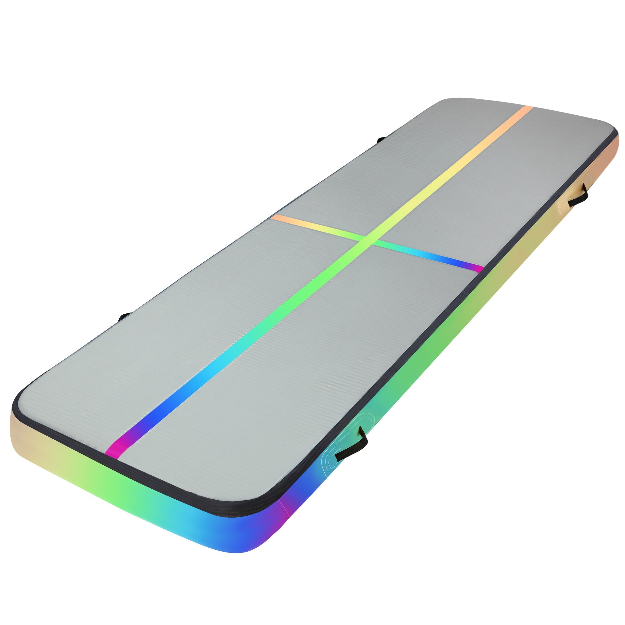 4M Inflatable Air Track Gymnastics Tumbling Exercise Mat - Multi-Colour - Sports & Fitness > Exercise, Gym & Fitness > Gymnastics - Rivercity House & Home Co. (ABN 18 642 972 209) - Affordable Modern Furniture Australia