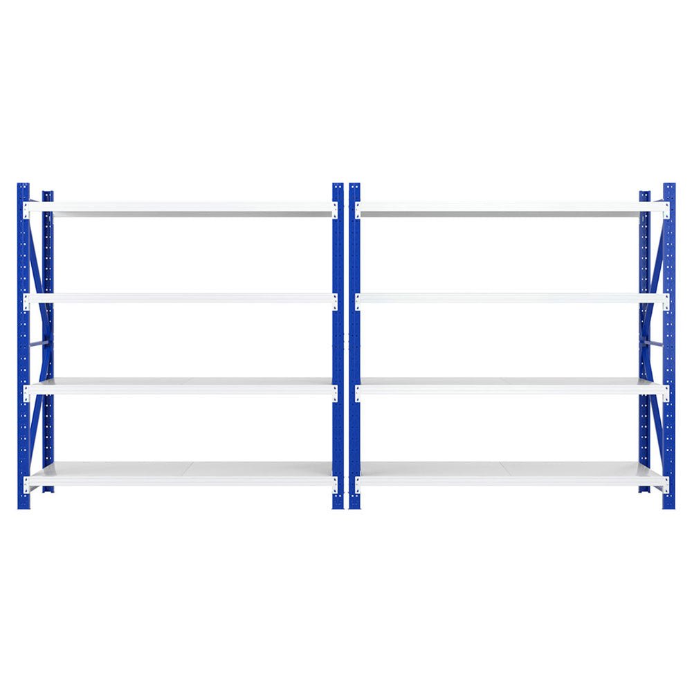 4Mx2M Garage Shelving Warehouse Rack Blue - Tools > Tools Storage > Wall Storage Racks - Rivercity House & Home Co. (ABN 18 642 972 209) - Affordable Modern Furniture Australia