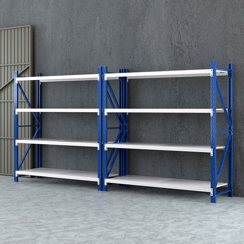 4Mx2M Garage Shelving Warehouse Rack Blue - Tools > Tools Storage > Wall Storage Racks - Rivercity House & Home Co. (ABN 18 642 972 209) - Affordable Modern Furniture Australia