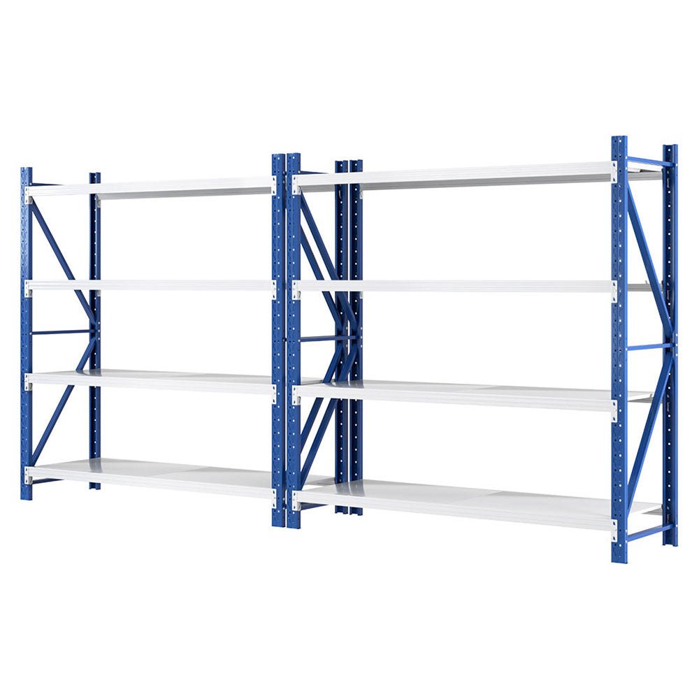 4Mx2M Garage Shelving Warehouse Rack Blue - Tools > Tools Storage > Wall Storage Racks - Rivercity House & Home Co. (ABN 18 642 972 209) - Affordable Modern Furniture Australia
