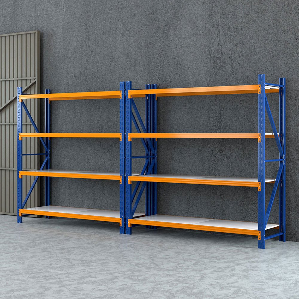 4Mx2M Garage Shelving Warehouse Rack Orange - Tools > Tools Storage > Wall Storage Racks - Rivercity House & Home Co. (ABN 18 642 972 209) - Affordable Modern Furniture Australia