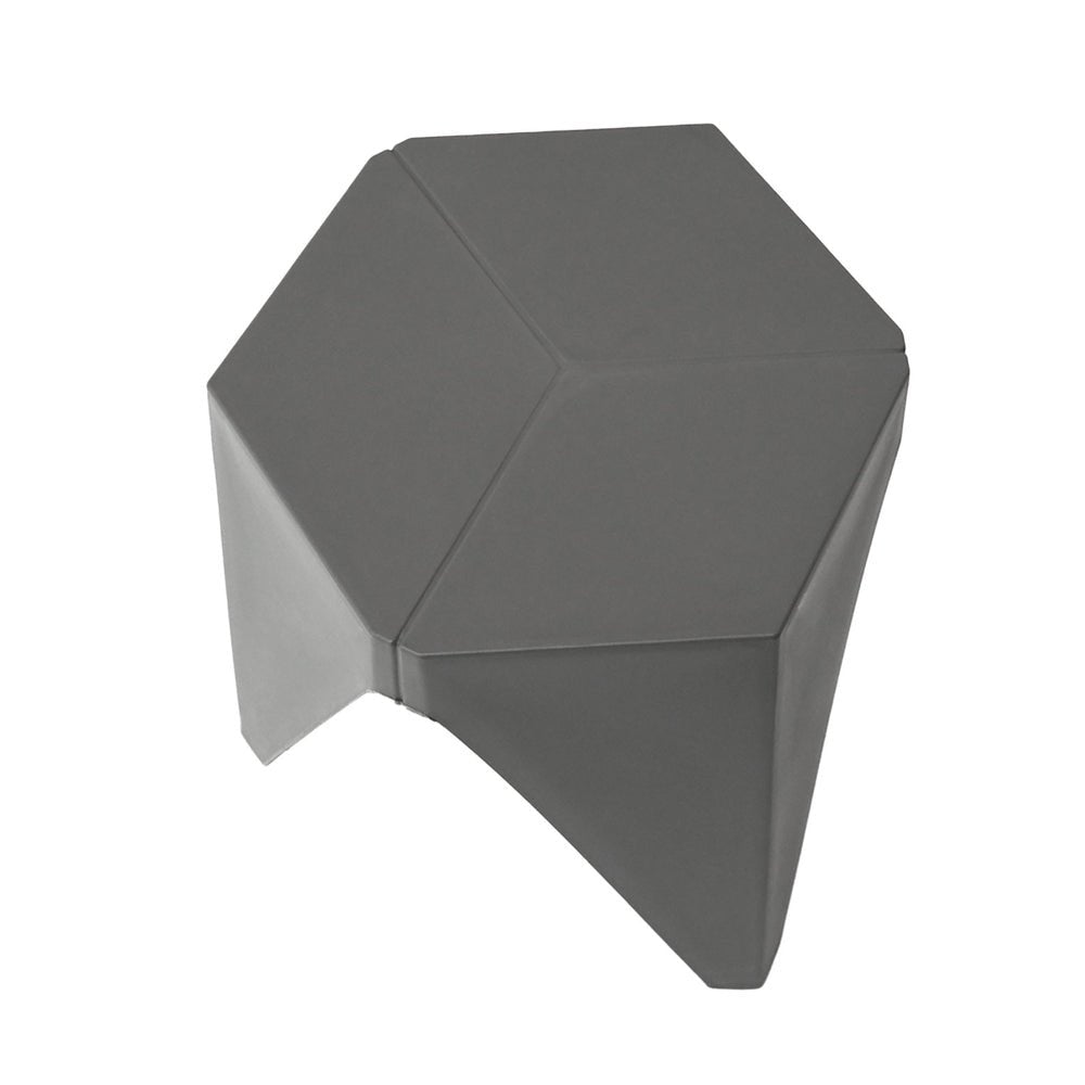 4PC Puzzle Stool Bar Stools Stackable Grey - Furniture > Bar Stools & Chairs > Table & Bar Stools - Rivercity House & Home Co. (ABN 18 642 972 209) - Affordable Modern Furniture Australia