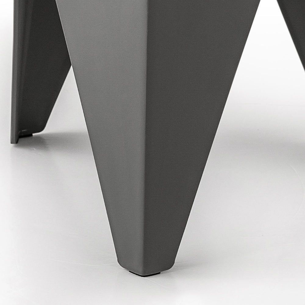 4PC Puzzle Stool Bar Stools Stackable Grey - Furniture > Bar Stools & Chairs > Table & Bar Stools - Rivercity House & Home Co. (ABN 18 642 972 209) - Affordable Modern Furniture Australia