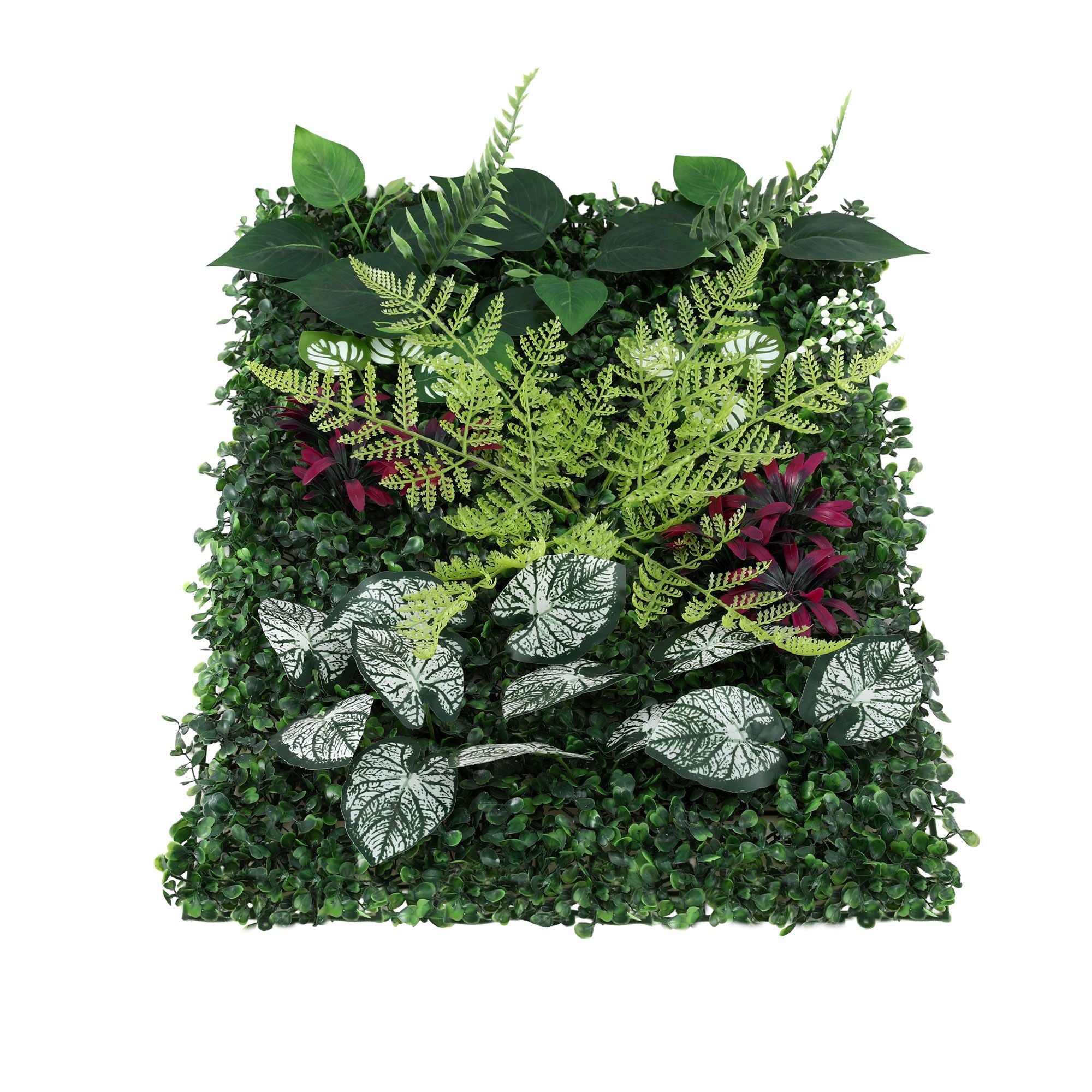 4PCS Artificial Plant Wall Panels 40X60CM Boxwood Panel Flower Backdrop Backyard Green Decor - Home & Garden > Artificial Plants > Artificial Wall Plants - Rivercity House & Home Co. (ABN 18 642 972 209) - Affordable Modern Furniture Australia