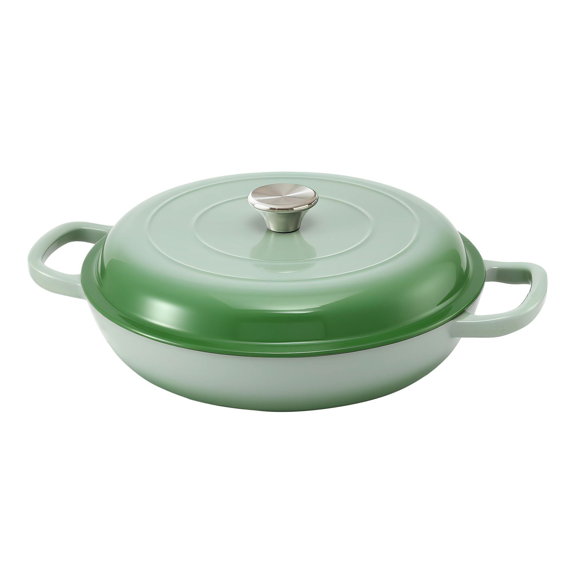5 - Star Chef 3.3L Enameled Cast Iron Dutch Oven Pot with Lid for Sourdough Bread Baking - Appliances > Kitchen Appliances > Kitchen Appliance Accessories - Rivercity House & Home Co. (ABN 18 642 972 209) - Affordable Modern Furniture Australia