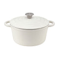 5-Star Chef 3.8L Enameled Cast Iron Dutch Oven Pot with Lid for Sourdough Bread Baking