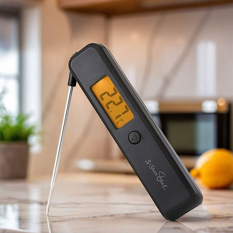 5 - star Chef Food Thermometer  BBQ Meat Instant Read Cooking Fast Smoker Jam Pizza - Appliances > Kitchen Appliances > Speciality Appliances - Rivercity House & Home Co. (ABN 18 642 972 209) - Affordable Modern Furniture Australia