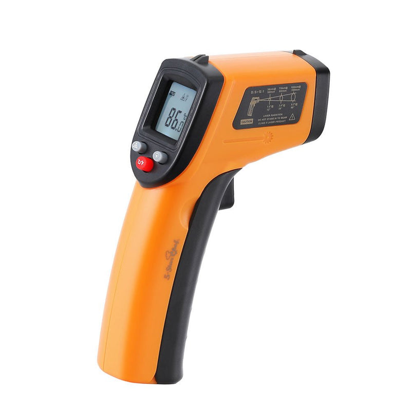 5 - star Chef Laser Infrared Thermometer Food Digital Temperature Gun Smoker Pizza BBQ - Appliances > Kitchen Appliances > Speciality Appliances - Rivercity House & Home Co. (ABN 18 642 972 209) - Affordable Modern Furniture Australia