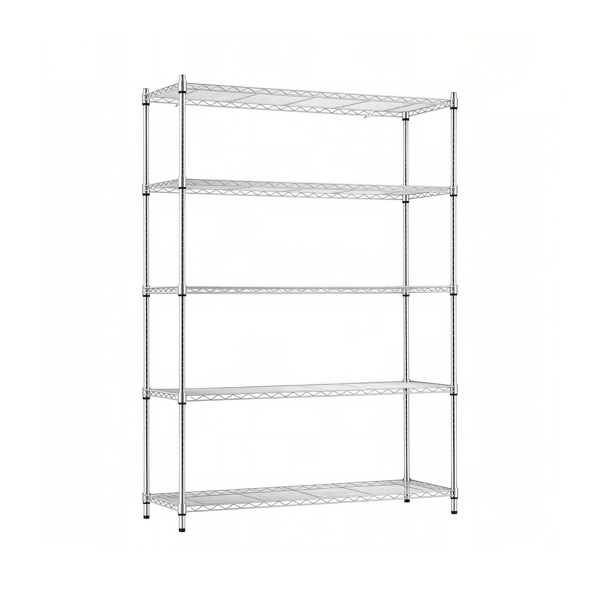 5 - Tier Kitchen Rack Shelf Shelving 120x45x179CM Adjustable Metal Storage Shelves - Home & Garden > Kitchenware > Kitchen Utensils - Rivercity House & Home Co. (ABN 18 642 972 209) - Affordable Modern Furniture Australia